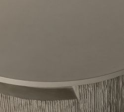 Temper Round Concrete Coffee Table