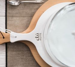 Modern Wood Round Cheese Board