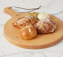 Modern Wood Round Cheese Board