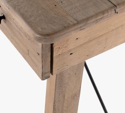 Rider Reclaimed Wood Writing Desk