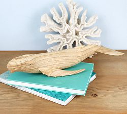 Handcrafted Wooden Carved Humpback Whale
