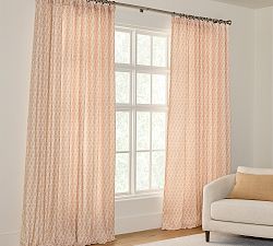 Open Box: Rosewood Floral Curtain