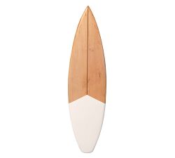 Shortboard Surfboard White Wall Art