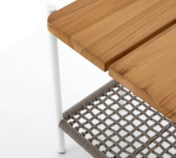 Camarillo Teak Rectangular End Table