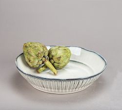 Colonnade Stoneware Serving Bowl &amp; Platter Set