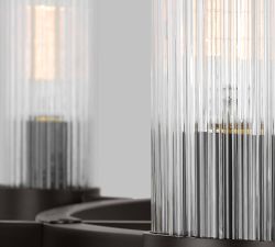 Elle Round Metal Chandelier (33&quot;)