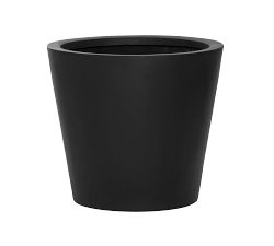 Handcrafted Lightweight Fiber Stone Tapered Cylinder Planters