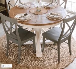 Open Box: Border Round Braided Jute Rug