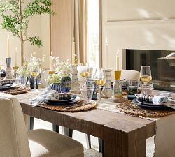 Isla Handwoven Seagrass Oval Charger Plate