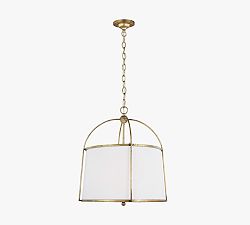 Elaine Round Metal Chandelier (21&quot;)