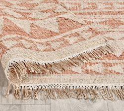 Eliza Handwoven Cotton Jute Rug