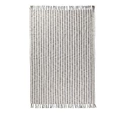 Paden Striped Fringe Throw