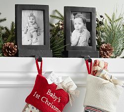 Bronze Metal Stocking Holder