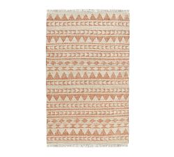 Eliza Handwoven Cotton Jute Rug