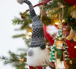 Gnome In Fair Isle Hat Ornament