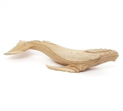 Handcrafted Wooden Carved Humpback Whale