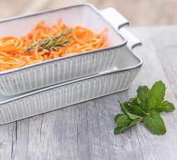 Colonnade Stoneware Rectangular Bakers Set