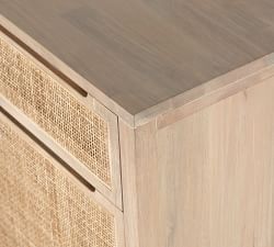 Dolores Cane Storage Cabinet (65")