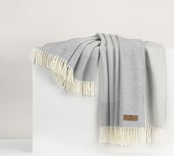 Lands Downunder Border Herringbone Throw