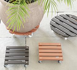 Plant Caddy On Wheels