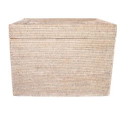 Pottery Barn Tava Rattan Chest - Thumbnail 4