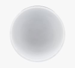 Vanessa White Metal Planters with Black Stand - Set of 2