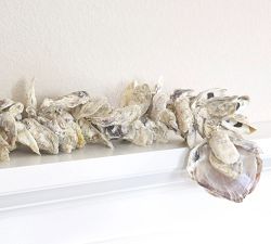 Handwoven Oyster Placuna Garland