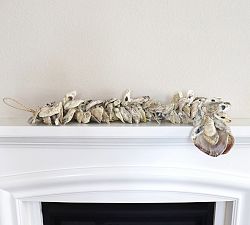Handwoven Oyster Placuna Garland