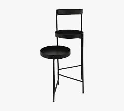 Venetia Black Metal Layered Plant Stand