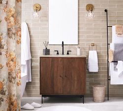 Vivienne Floral Shower Curtain