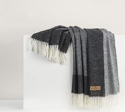 Lands Downunder Border Herringbone Throw