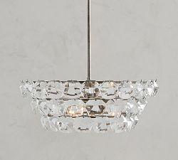 Bowen Round Crystal Chandelier (24")