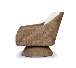 Brynne Wicker Swivel Outdoor Lounge Chair