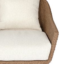 Brynne Wicker Swivel Outdoor Lounge Chair