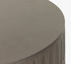 Colorado Round Concrete Coffee Table
