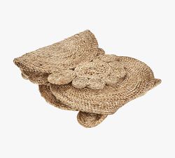 Circular Hand-Braided Jute Table Runner