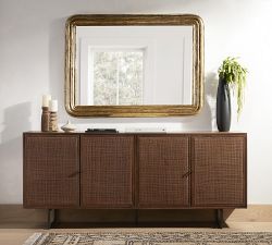 Bardia Metal Rectangular Wall Mirror