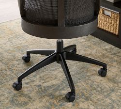 Bennett Leather Swivel Desk Chair