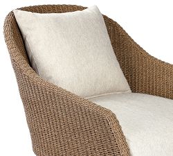 Brynne Wicker Swivel Outdoor Lounge Chair