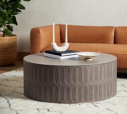 Colorado Round Concrete Coffee Table