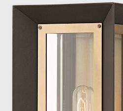 Lord Outdoor Metal Sconce