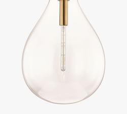 Mayla LED Glass Pendant (8&quot;-18&quot;)