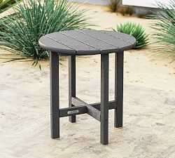 Pottery Barn x Polywood Round Outdoor Side Table (18")