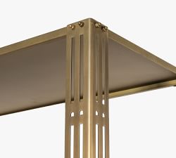 Hearst Metal Open Bookcase