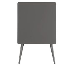 Lafuma Balcony II Batyline® Metal Square Folding Outdoor Dining Table (28")