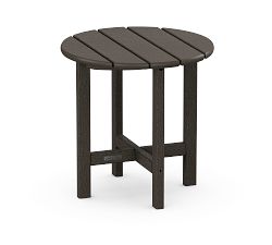 Pottery Barn x Polywood Round Outdoor Side Table (18")