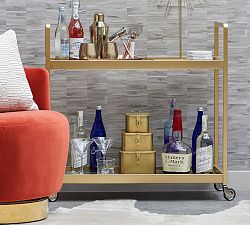 Kern Metal Bar Cart