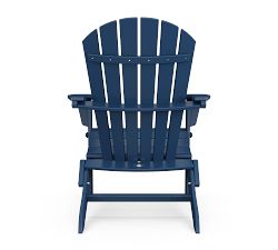 Pottery Barn x Polywood Rounded Classic Folding Outdoor Adirondack