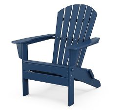 Pottery Barn x Polywood Rounded Classic Folding Outdoor Adirondack