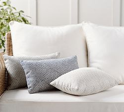 Sunbrella® Dottie Jacquard Outdoor Pillow